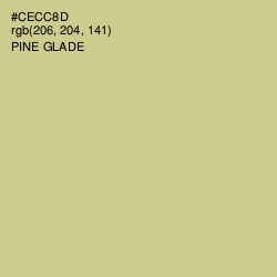 #CECC8D - Pine Glade Color Image